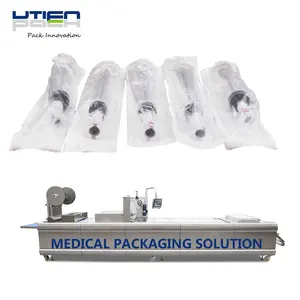 Hochleistungs-Thermo form verpackungs maschine für medizinische Spritzen/Injektoren/Kits/Dressing/Bagdage-Blister