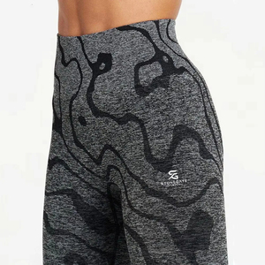Women's Printed <b>Seamless</b> <b>Leggings</b> Breathable Stretch Yoga Fitness Workout Sport Pants 2026 - Product Image 4