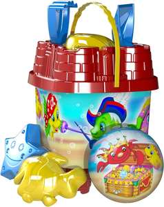 Cubo de Playa con Diseño de Castillo, Juguete de Playa de Alta Calidad al por Mayor - Product Image 1