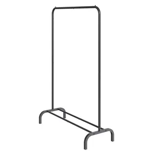 Premium Handmade Metal Garment Stand with Industrial Style Furniture Design Heavy Duty Steel <b>Clothes</b> <b>Rack</b> Handmade for Retail - Product Image 1
