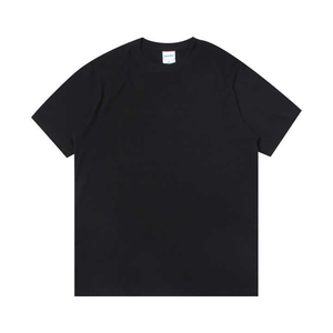 Camiseta de Algodón para Hombre al por Mayor, Estilo Casual, Holgada, de Manga Corta, Ropa Urbana de Verano, Proveedor de Fábrica OEM - Product Image 3