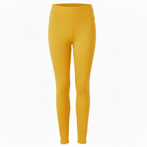 Leggings de sport pour femmes avec logo personnalisé, coupe ajustée, pantalons de yoga OEM, leggings de gym respirants et extensibles pour femmes - Product Image 3