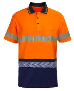 Nouveau design, chemises de sécurité personnalisées, polo haute visibilité, t-shirt réfléchissant en plusieurs couleurs unies, prix bas - Product Image 1