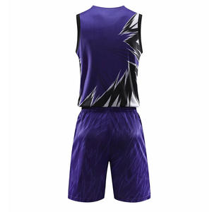Uniforme de basket-ball de qualité supérieure pour hommes, respirant, à séchage rapide, couleur unie, fabriqué au Pakistan - Product Image 6