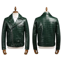 Nouvelle veste d'hiver décontractée pour homme en cuir double face imperméable et respirante de haute qualité entièrement personnalisable