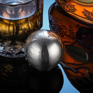 Fabricant de glaçons réutilisables en acier inoxydable pour la cuisine et la maison, design é<span class=keywords><strong>l</strong></span>égant - Product Image 2