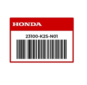 Cantidad mínima de pedido 1000/unidad, Correa de transmisión original para Honda Vario ABS 160, Click CBS 160, 23100-K2S-N01 / 23100K2SN01, envío desde Vietnam - Product Image 1