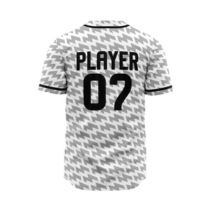 Camisetas de Béisbol y Sóftbol Personalizadas para Hombre, Impresión Frontal Personalizada, Manga Corta, Transpirables, de Secado Rápido, Tallas Grandes, Tela de Viscosa/Algodón - Product Image 2