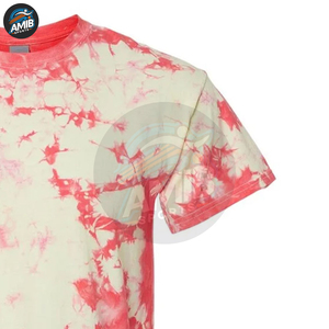Camisetas de Hombre Coloridas y Cómodas con Estampado Tie Dye, Casuales, 200 Gramos, Transpirables, Diseño en Blanco, Moda Moderna, Ropa Urbana - Product Image 5