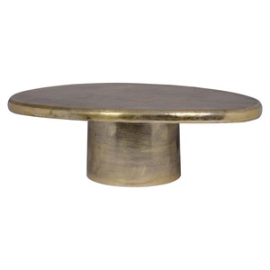 Mesa de Centro Moderna de Estilo Antiguo, Hecha a Mano, con Superficie de Metal, Diseño Industrial, Muebles para Sala de Estar - Product Image 6