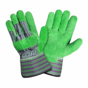 Gants de travail en cuir de vachette pleine fleur respirants, résistants à la chaleur, certifiés CE, pour les riggers - Product Image 5