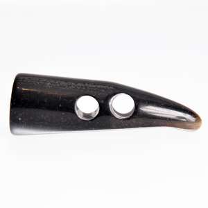Bouton à boucle en corne naturelle écologique, fait main, poli, en corne de buffle, pour vêtements - Vente en gros - Product Image 6
