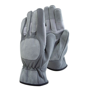 Gants de travail industriels robustes en cuir double paume avec paume renforcée, antidérapants, sans latex, pour une meilleure adhérence et une sécurité accrue - Product Image 3