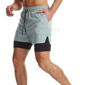 Pantalones Cortos Deportivos Profesionales con Tela Flexible para Carreras de Larga Distancia, Pantalones Cortos Deportivos de Tacto Suave - Product Image 3