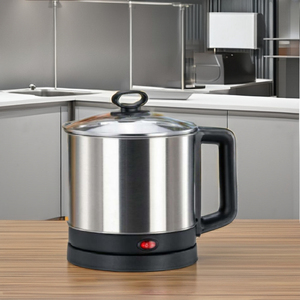 Hervidor eléctrico inalámbrico de 1500W Premium Fast Boil | Apagado automático elegante de acero inoxidable con capacidad de 1,7 L | Uso en el hogar y la Oficina - Product Image 1