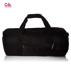 Premium Quality Custom Black Duffel Bag with Zipper Closure Handmade Hair Hide Travel Weekender for <b>Men</b> Women - Product Image 2