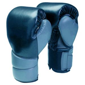 Gants de boxe imprimés de logo personnalisé pour hommes en cuir PU véritable tailles 8oz 10oz 12oz 14oz 16oz pour adultes Kickboxing - Product Image 4