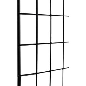 6-Cube Stackable Storage Organizer No-Tool Assembly Wire <b>Grid</b> <b>Metal</b> Shelving Unit 26"W X 38"H X 12.6"D Home Storage Organization - Product Image 4