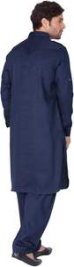 2026 <b>Men</b> Shalwar Kameez Set Cotton Traditional High End Stitching Custom Logo <b>Kurta</b> Pajama OEM Bulk Customizable - Product Image 6