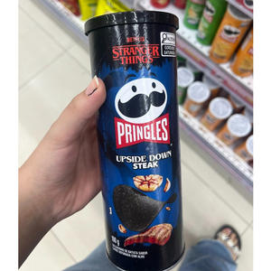 Papas Fritas Pringles de Calidad Superior con Sabor a Bistec de Stranger Things Upside Down, 100g, Edición Limitada, para Amantes de las Películas y de los Snacks - Product Image 3
