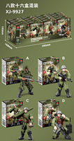 Figurines d'action militaires des forces spéciales WW2 Eagle, soldats SWAT, blocs de construction, briques semi-finies, figurine d'action unisexe