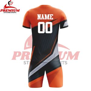 Uniforme de Fútbol Personalizado Unisex para Adultos, Camiseta de Fútbol Transpirable de Manga Corta, Ropa de Entrenamiento de Secado Rápido, Equipación de Fútbol - Product Image 2