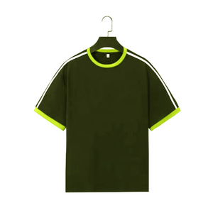 Camisetas Deportivas con Estampado por Transferencia de Calor Estilo Vintage, con Cierre de Cordón, Camiseta de Entrenamiento con Número OEM, Camisetas de Fútbol - Product Image 5