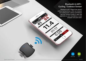 Bán chạy nhất đi xe đạp bluetooth5.0 <span class=keywords><strong>ANT</strong></span> + Xe đạp tốc độ và cadence cảm biến xe đạp máy tính cho Garmin bryton - Product Image 3