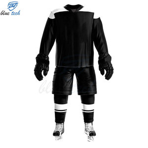 High Quality Custom Ice Hockey Team Uniform Sublimation Printed Hockey Jersey and Shorts for League Matches and Practice - Product Image 5