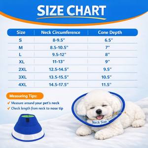 Collier de récupération souple pour chien - Collier éлизабетанский respirant pour protection post-opératoire anti-léchage, aide confortable pour le toilettage des animaux - Product Image 6