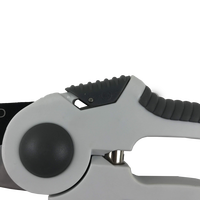 Tijeras de podar de derivación de agarre ergonómico, 2 cuchillas de precisión para cortes de madera viva, podadora de jardín recubierta de PTFE para proyectos de bricolaje