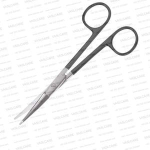 Ciseaux à lame dentelée Kaye Facelift Supercut, lame épaisse, 5-1/2″ (14 cm), ciseaux chirurgicaux courbés pour la dissection faciale et des flaps cervicaux - Product Image 4