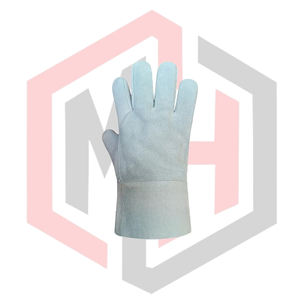 Guantes de Trabajo de Cuero Vacuno para Trabajadores de Almacén - Guantes de Seguridad Antiestáticos y Resistentes a Desgarros - Product Image 3