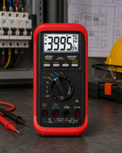 คูซัม เมโค KM-805S มัลติมิเตอร์แบบดิจิตอลสำหรับงานอุตสาหกรรมพร้อมการวัดความจุและความถี่ 1000V - Product Image 3