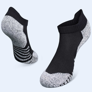 Wholesale Customized Cheap Unisex <b>Socks</b> Customize Design <b>Socks</b> for <b>Men</b> Ankle <b>Sports</b> <b>Socks</b> - Product Image 3