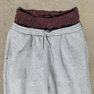 Pantalones Deportivos Personalizados para Hombre, de Alta Calidad, de Algodón, con Estampado Y2K, Vintage, Negros, de Lujo, Lavados al Ácido, de Pierna Recta, Holgados - Product Image 2