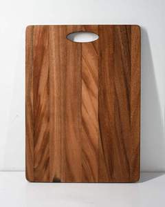Tablas de Cortar de Madera Gruesa Personalizadas de Fábrica al por Mayor, Tabla de Cortar Inteligente de Madera de Acacia y Nogal Negro - Product Image 3