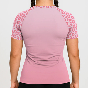 Camiseta de BJJ sin Guantes para Mujer, Ligera, de Secado Rápido, Manga Corta, para Artes Marciales - Product Image 2