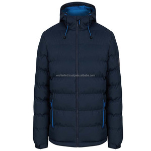 Blouson matelassé pour homme à capuche doublé de micro-polaire matelassé imperméable respirant écologique de haute qualité - Product Image 1