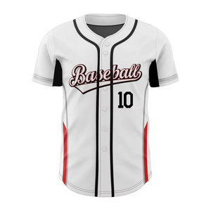 Men <b>Baseball</b> Team Jersey Lightweight Sports Uniform Custom Logo Low MOQ Wholesale Supplier OEM ODM - Product Image 1