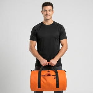 Canvas Duffel Handbags Men Workout Fitness Wear Shoulder Duffel <b>Bags</b> Men's Outdoor Travel Duffel <b>Bag</b> Unisex - Product Image 2