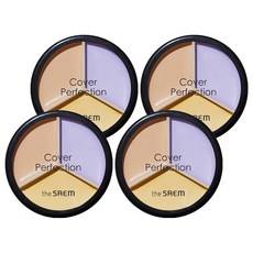 Sconto sul Correttore Saem Triple Pot 13.5g 04 Tone-Up Beige 4pz in Crema per una Copertura Perfetta - Product Image 1