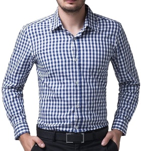 <b>Men's</b> Casual Solid Full Sleeve 100% Cotton Autumn Breathable Eco-Friendly Quick Dry Custom Logo Wholesale OEM Best Selling Cheap - Product Image 2