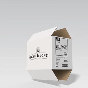 Caja de Embalaje para Snacks Personalizada Ecológica, Cartón de Grado Alimenticio para Alimentos Secos, Materiales Reciclados para Panadería - Product Image 3