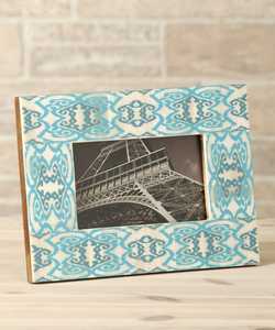 <b>Square</b> Contemporary Bone Inlay Image <b>Frame</b> Decorative Handcrafted Picture Showcase Tabletop Display Product from india - Product Image 4