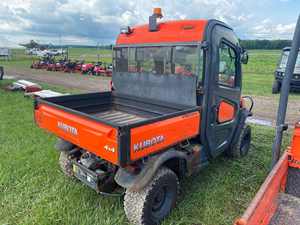 Véhicule utilitaire diesel 4x4 japonais d'origine RTV-1100C avec cabine fermée, climatisation, benne basculante - UTV agricole à vendre à prix réduit - Product Image 5