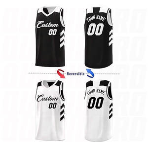 Uniformes de Baloncesto de Malla sin Mangas al por Mayor, Conjuntos de Uniformes Reversibles Sublimados, Ropa Deportiva Personalizada para Equipos, Camisetas de Baloncesto - Product Image 2