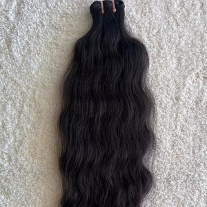 Extensions de cheveux humains Remy bruts non traités, provenant d'un seul donneur, de luxe et écologiques, provenant d'Inde du Sud - Product Image 3