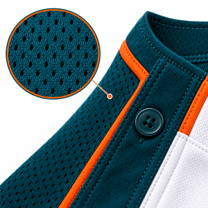 Conjunto de Uniforme de Béisbol Sublimado Personalizado con Camiseta de Equipo con Botones y Pantalones de Béisbol a Juego - Product Image 6