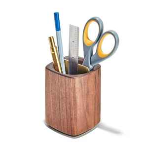 Support de bureau en bois de qualité supérieure pour stylos et crayons, prix de gros en Inde, organisateur de bureau de qualité premium - Product Image 2